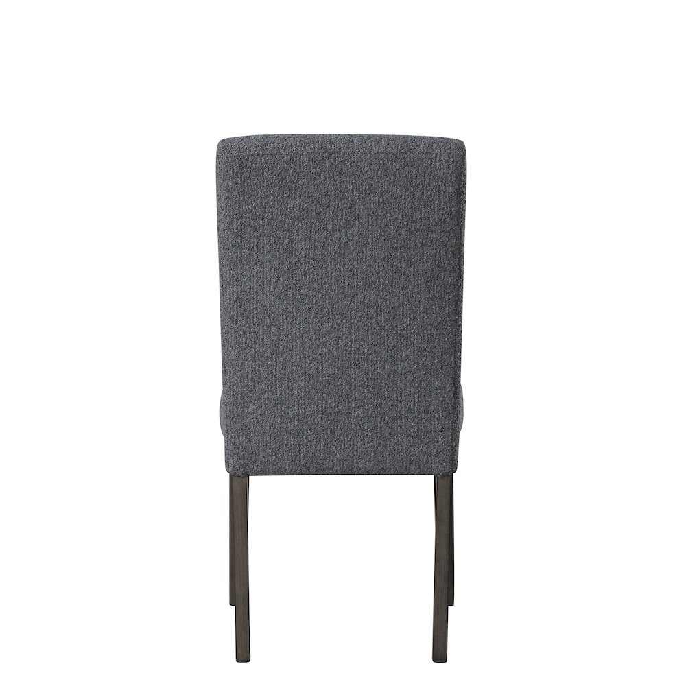 High Line Upholstered Dining Chair (Set of 2), Gray. Picture 6