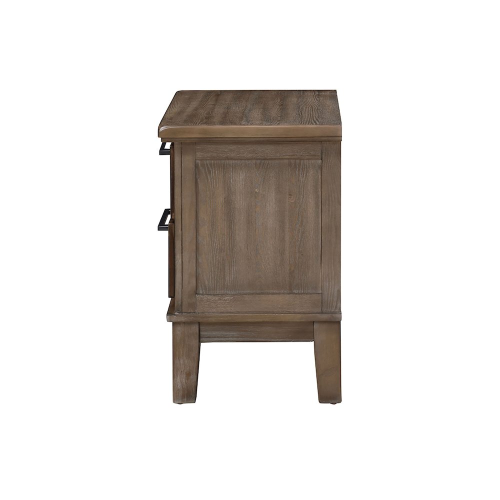 Cagney 3-Pc Wood Bedroom Set with Dresser in Vintage. Picture 5