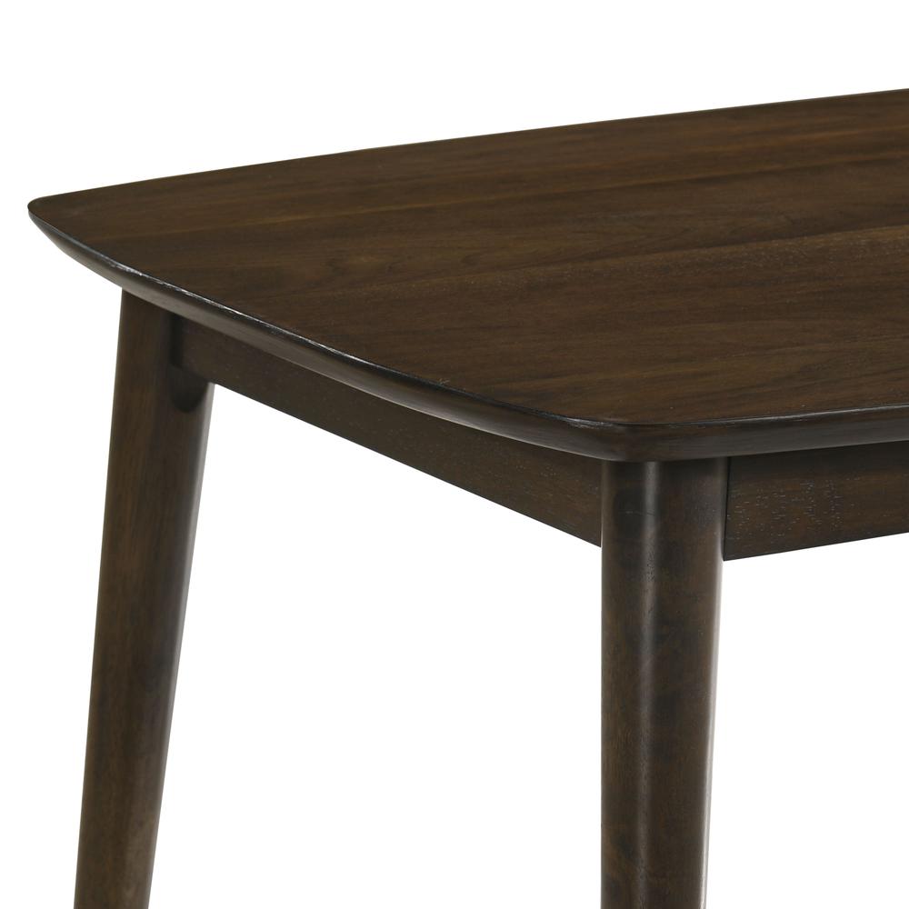 Felix 3-Piece Wood Coffee Table Set with 2 End Tables in Dark Walnut. Picture 5