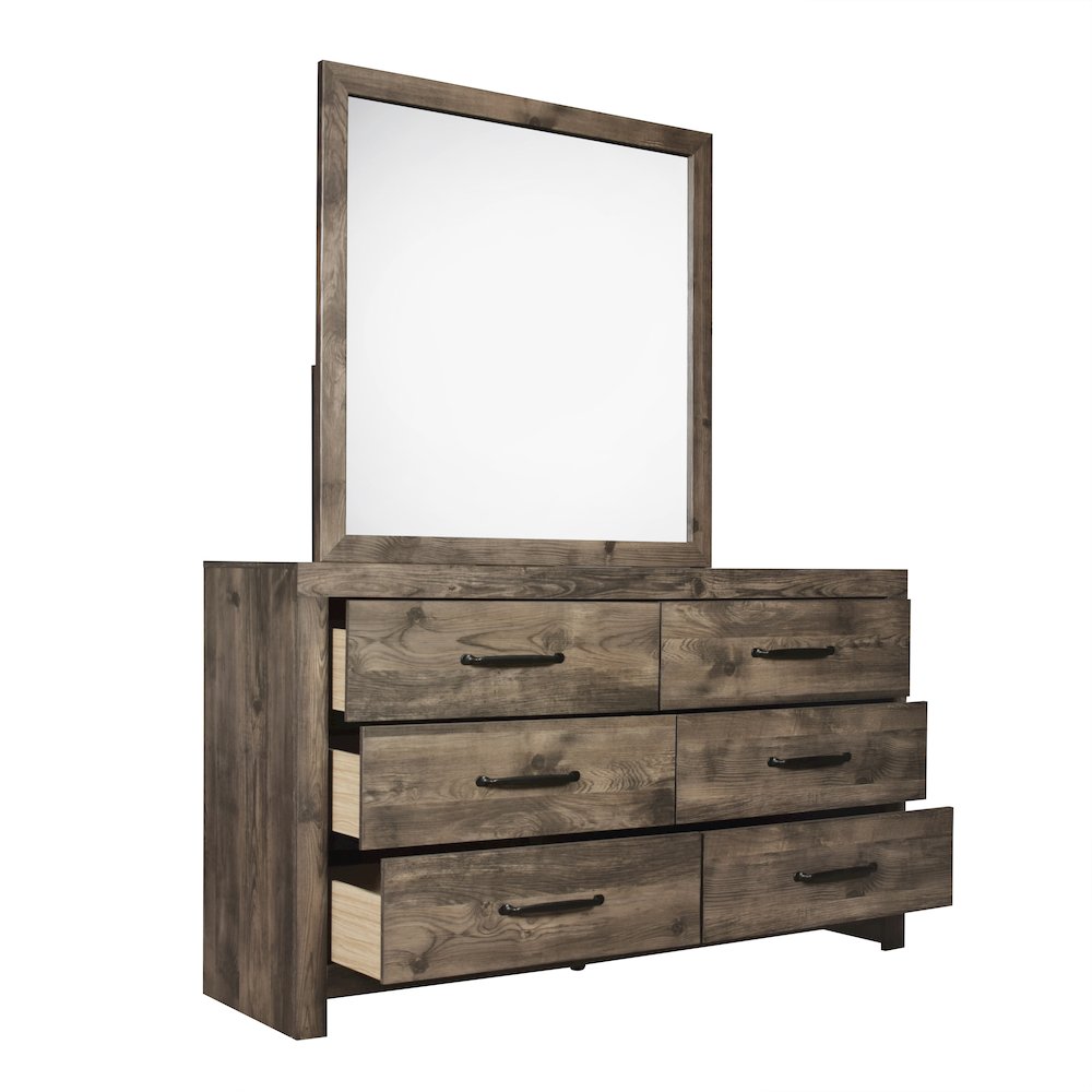 Misty Lodge Dresser- Greige. Picture 4