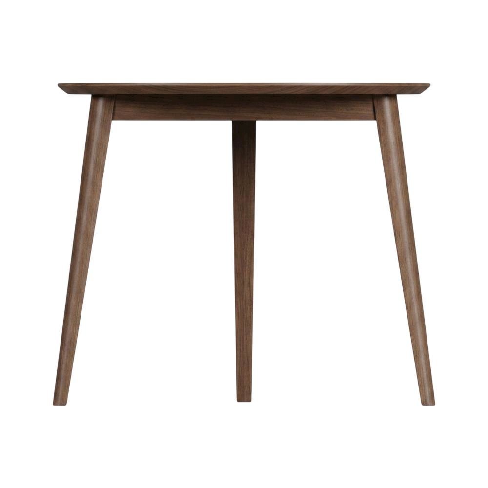 Solid Wood Corner Dining Table – Small Mid Century Modern Table in Walnut. Picture 4