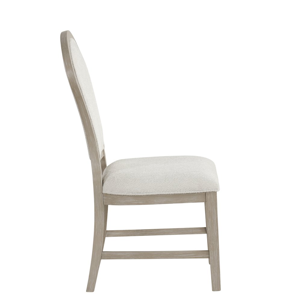 Gwendolyn Wood Dining Side Chair in Taupe (Set of 2). Picture 5