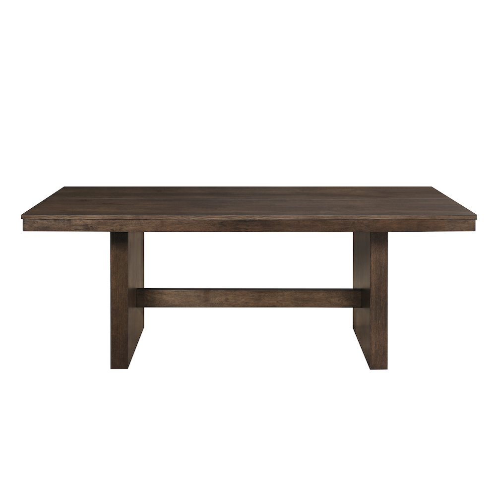 Kody 5-Piece Wood Dining Table Set in Walnut/Gray. Picture 1