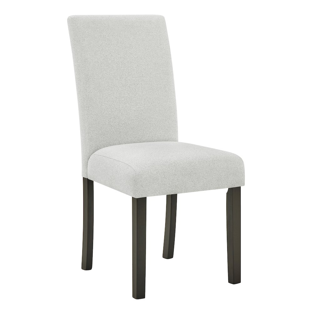 Carissa 7-Piece Wood Rectangle Dining Set in Stone. Picture 7