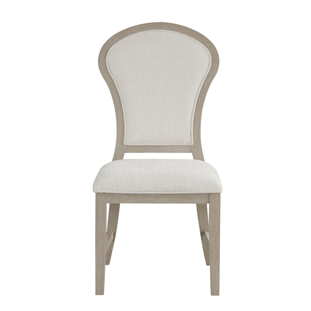 Gwendolyn Wood Dining Side Chair in Taupe (Set of 2). Picture 4