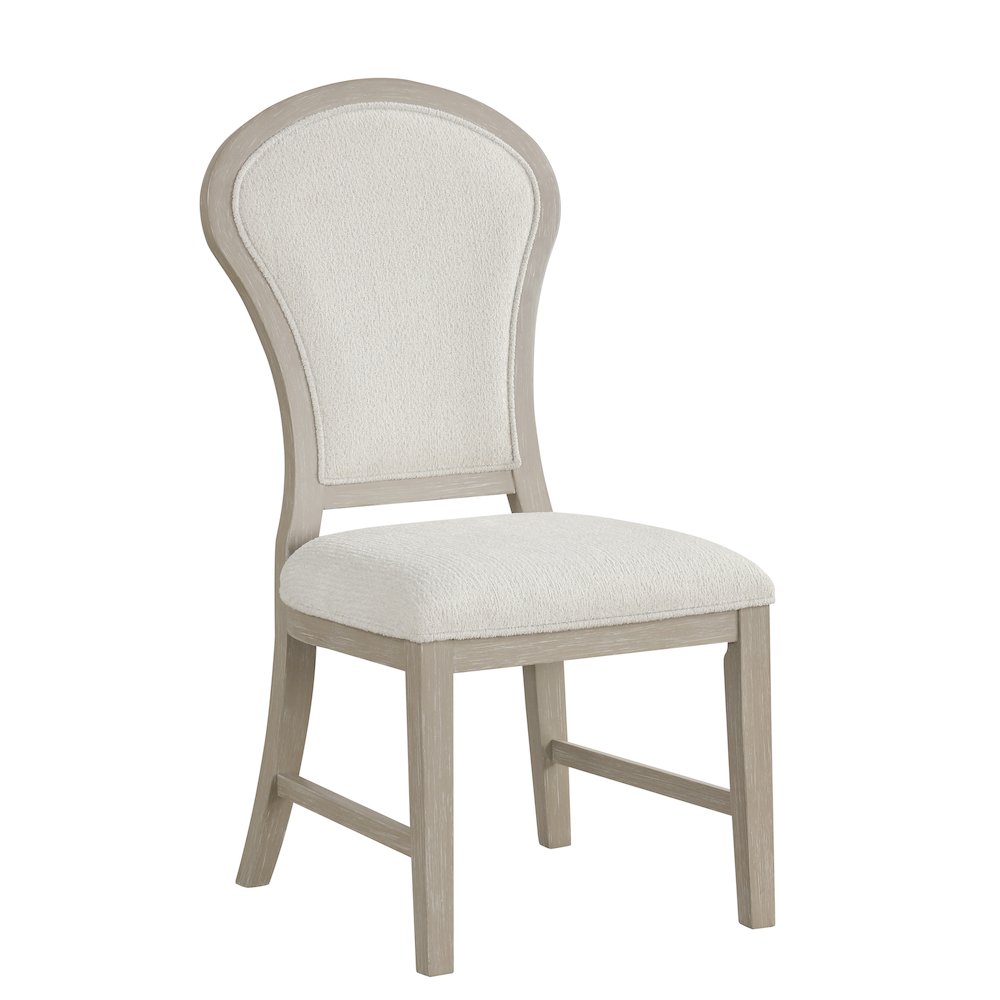Gwendolyn Wood Dining Side Chair in Taupe (Set of 2). Picture 3
