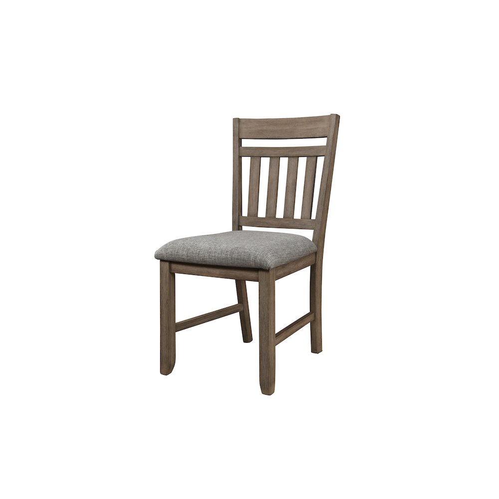 Harrisburg 9-Piece Wood Dining Set, Walnut. Picture 7