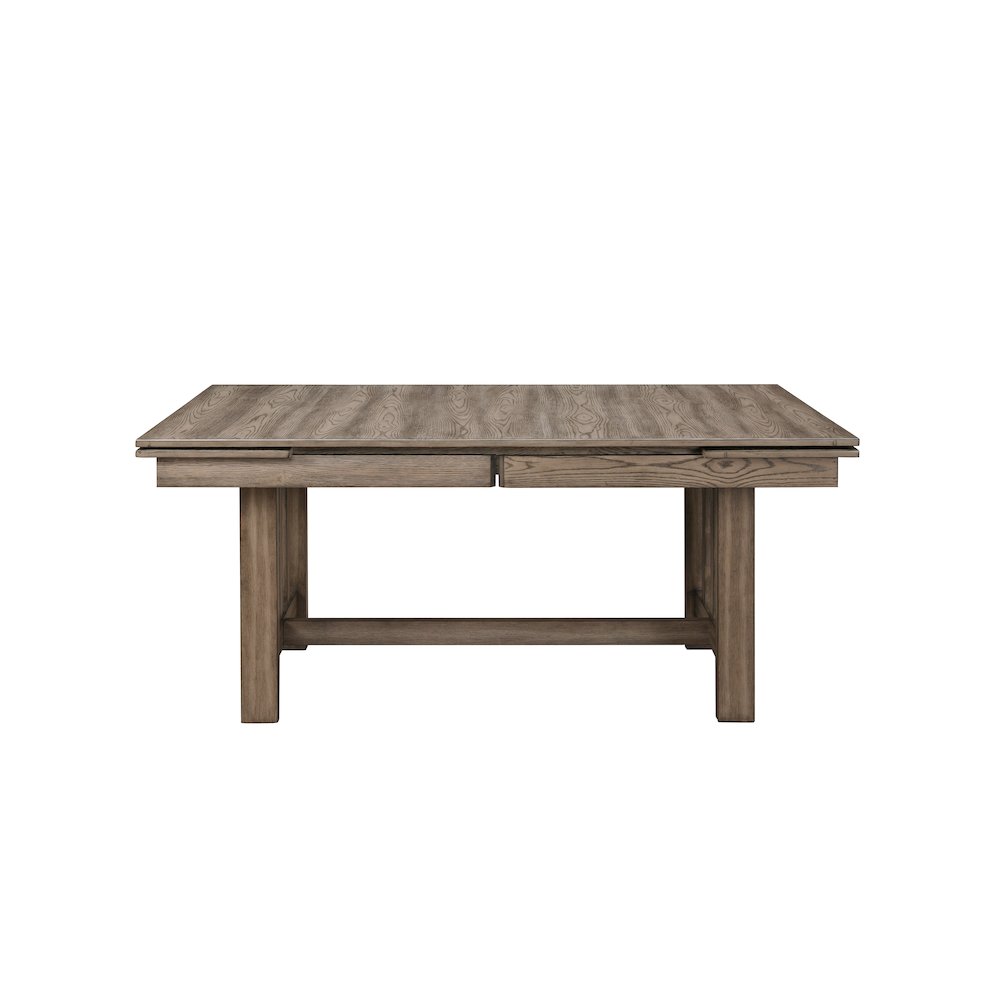 Harrisburg 9-Piece Wood Dining Set, Walnut. Picture 6