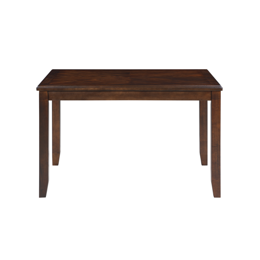 Gia 5-Piece 48" Wood Rectangular Dining Set with 4 Chairs in Cherry. Picture 7