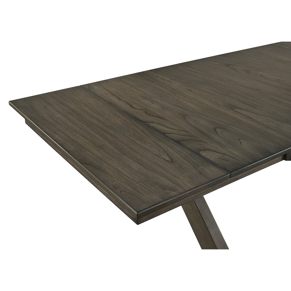 Gulliver 5-Piece Wood Dining Table Set in Brown. Picture 9