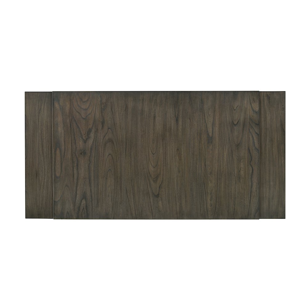 Gulliver Wood Rectangle Dining Table in Brown. Picture 5