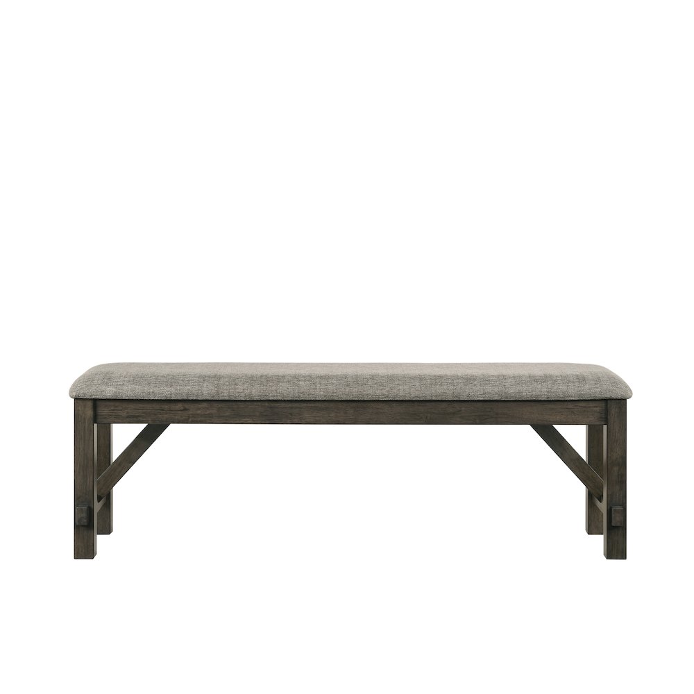 Gulliver Wood Bench, Rustic Brown. Picture 3