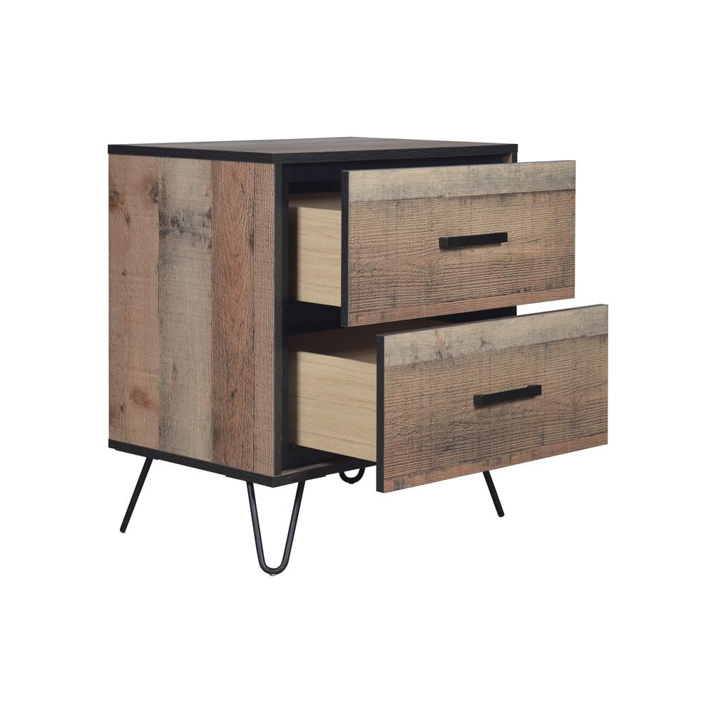 Elk River Nightstand- Rustic. Picture 4