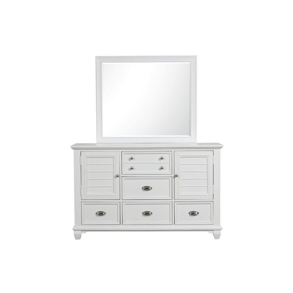 Jamestown Dresser- White. Picture 3