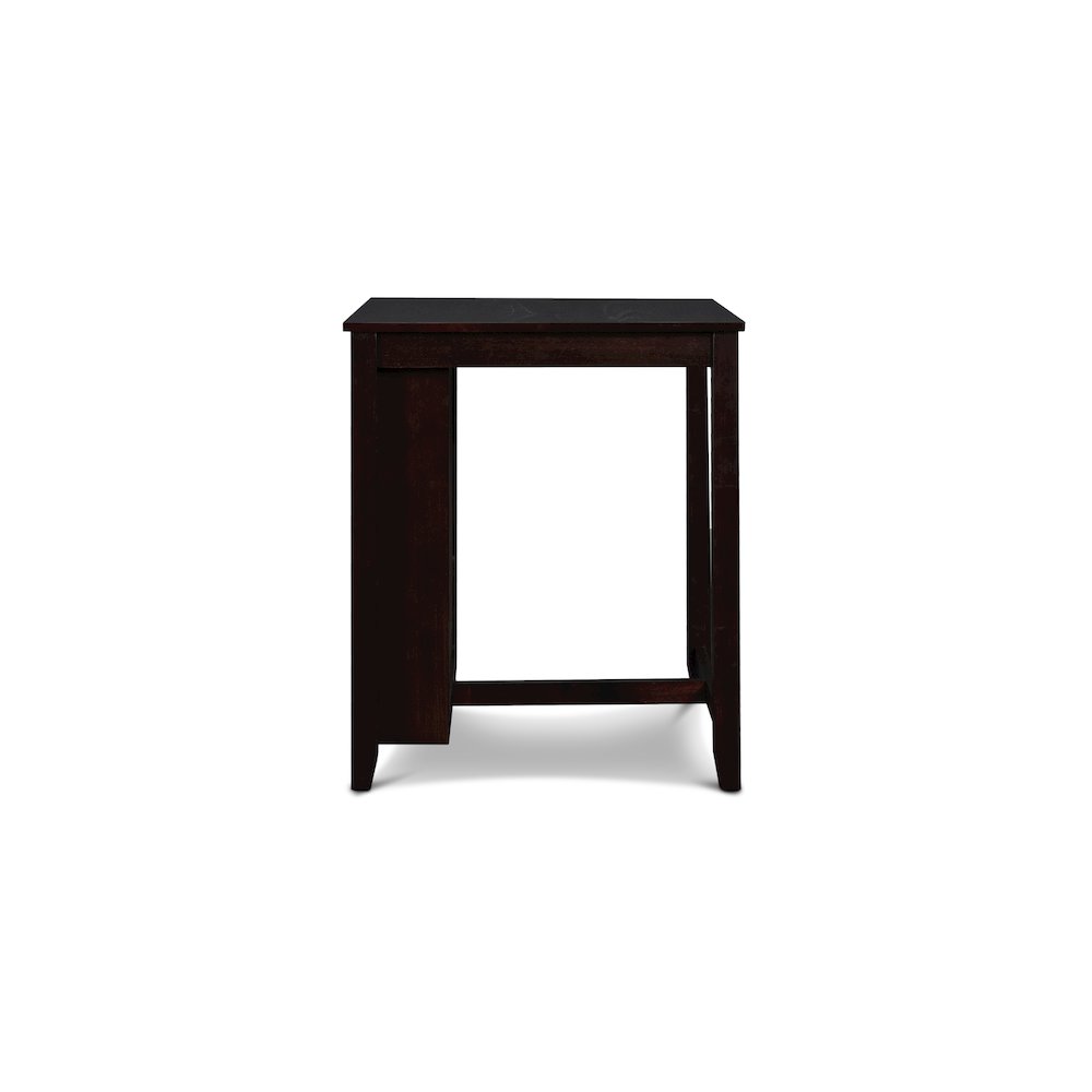 Gia 3-Piece 30" Wood Storage Counter Set, Ebony. Picture 6