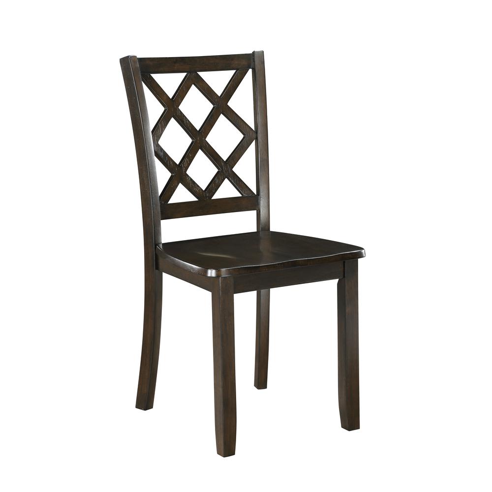 Trellis Dining Chair (2 Per Carton)-Brown. Picture 2