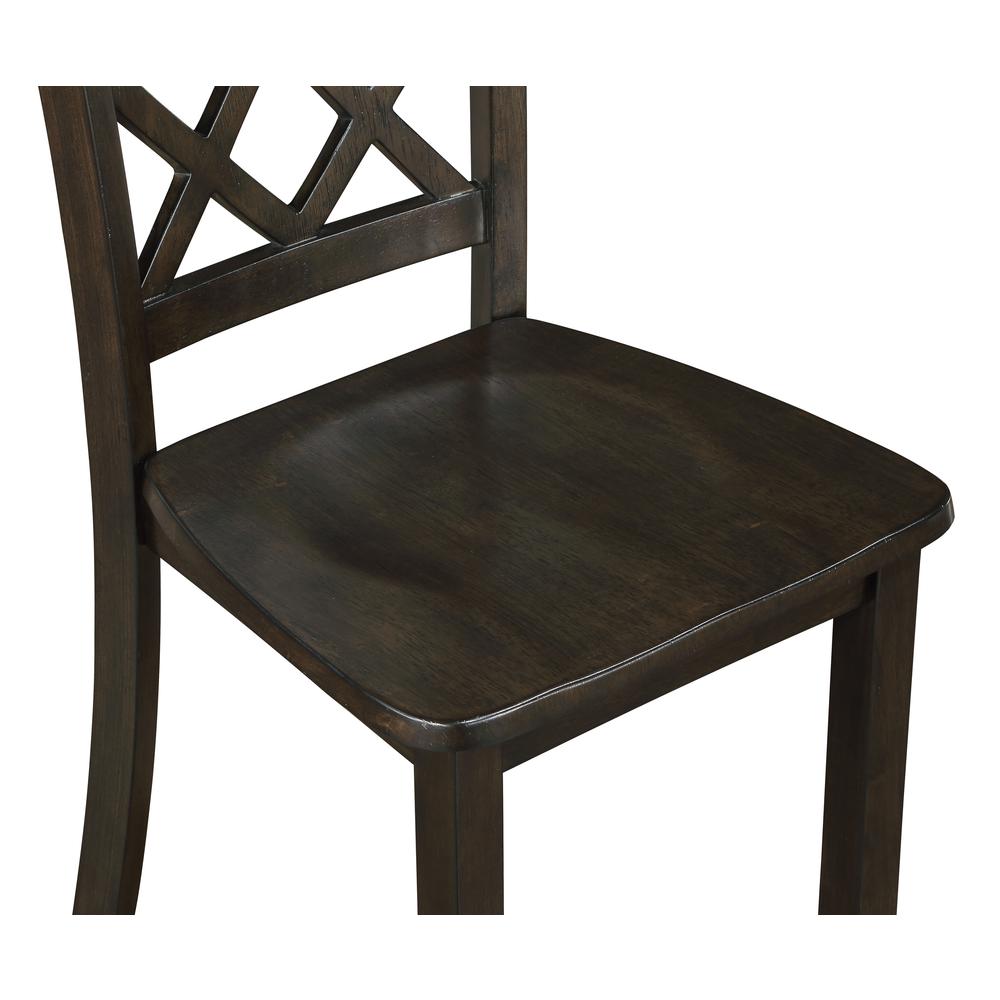Trellis Dining Chair (2 Per Carton)-Brown. Picture 5