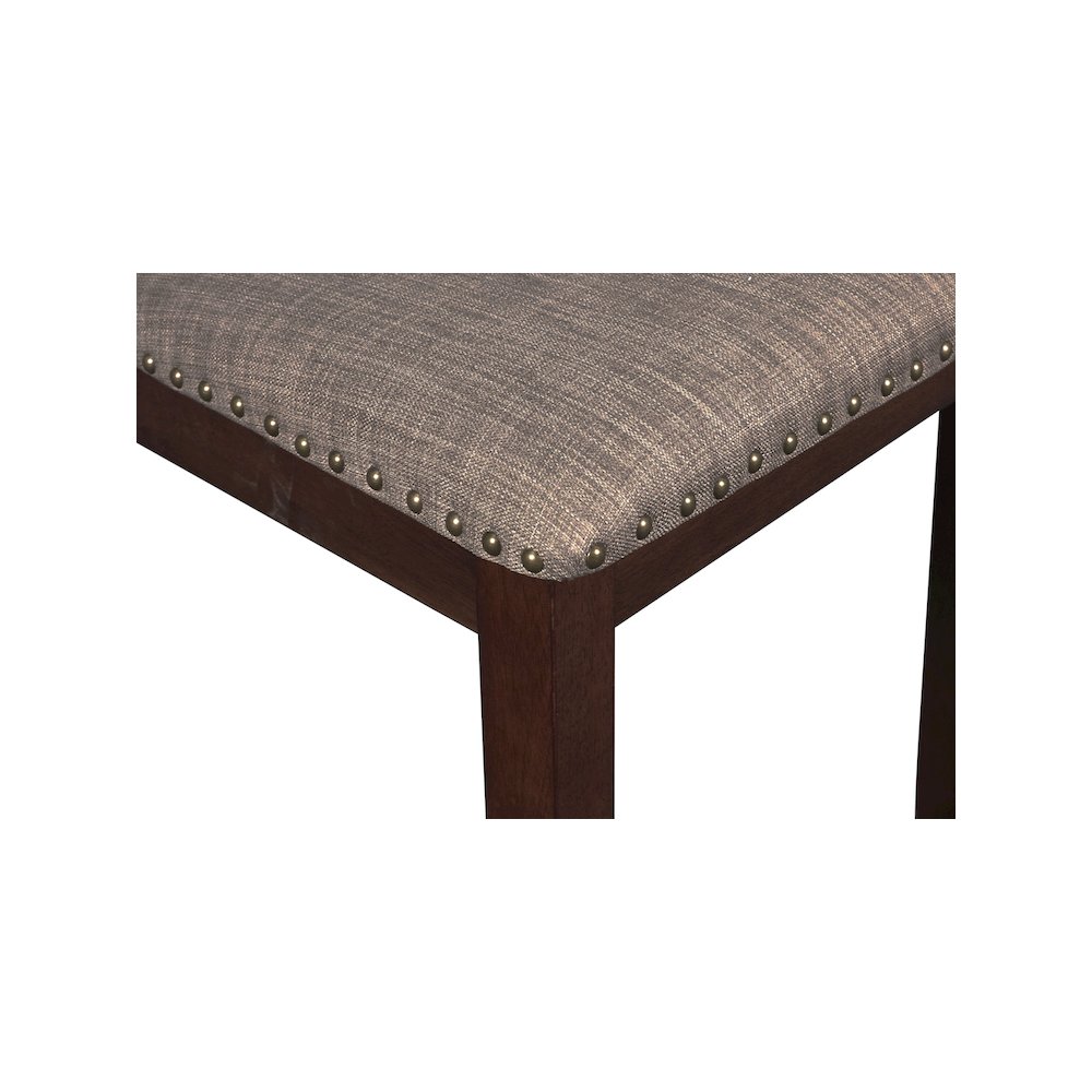 Bixby 5-Piece Wood Dining Room Set, Espresso. Picture 11