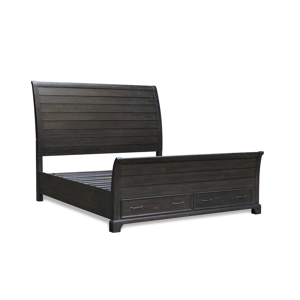 Stafford County 6/0 Storage Bed - Walnut. Picture 1