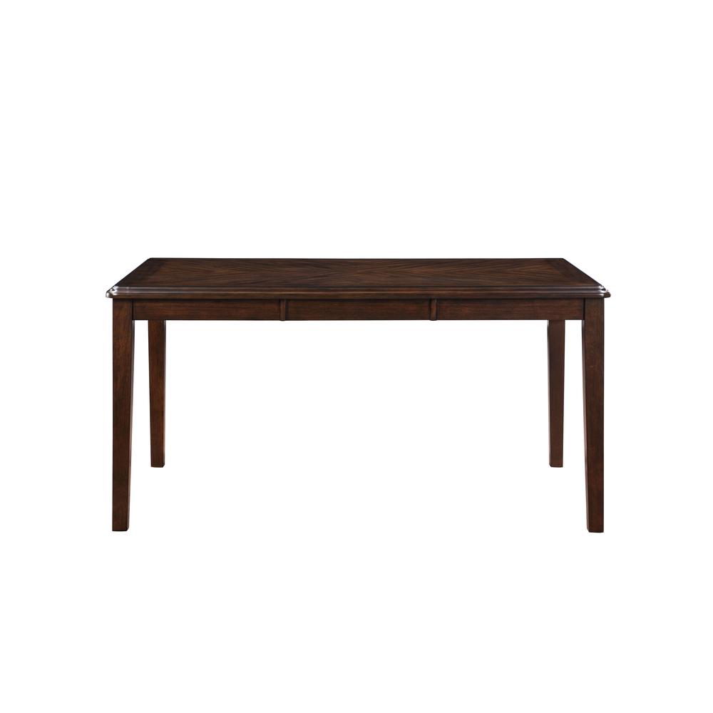 Gia 5-Piece 60" Wood Rectangular Dining Set with 4 Chairs in Cherry. Picture 11