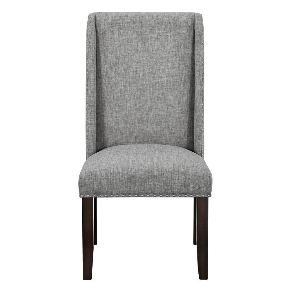 Faust Dining Chair (2 Per Carton)-Gray. Picture 3