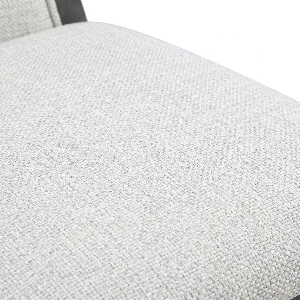 Rubberwood Upholstered Dining Chair with Solid Wood Legs, Transitional. Picture 7