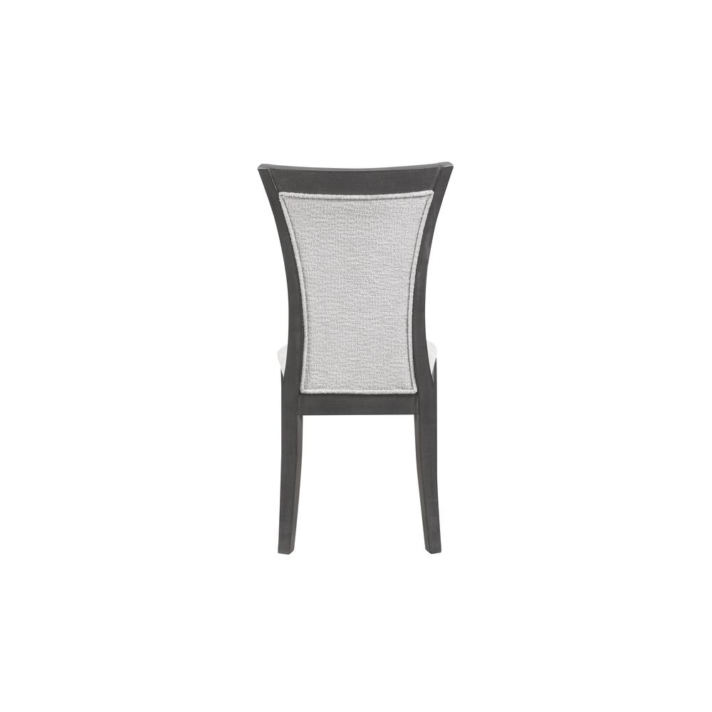 Flair  60" Dining Table & 4 Chairs (5 Pc Set)-Gray. Picture 2