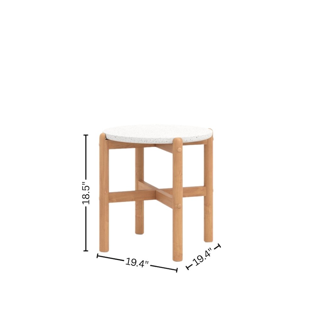 Outdoor Side Table, Small Patio Table for Outside or Porch Use. Picture 6