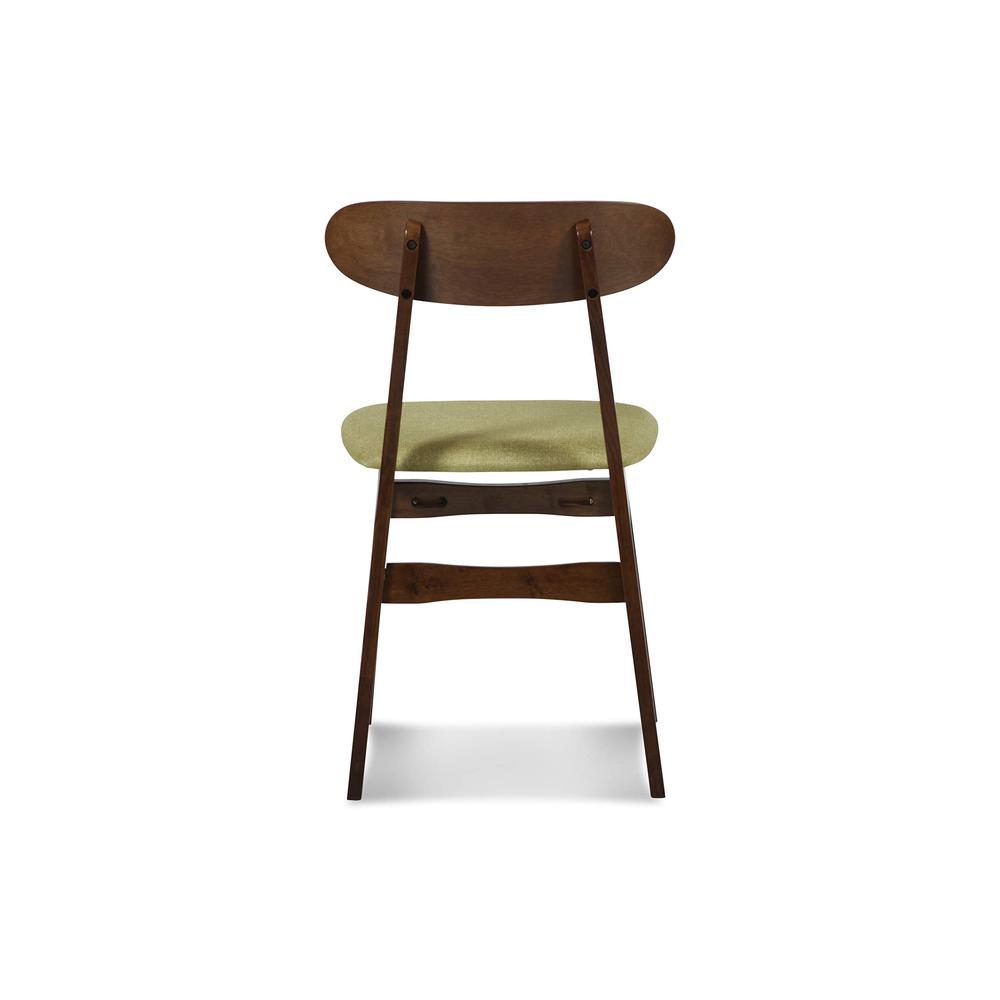 Morocco Green Solid Wood Dining Chair (Set of 6). Picture 5
