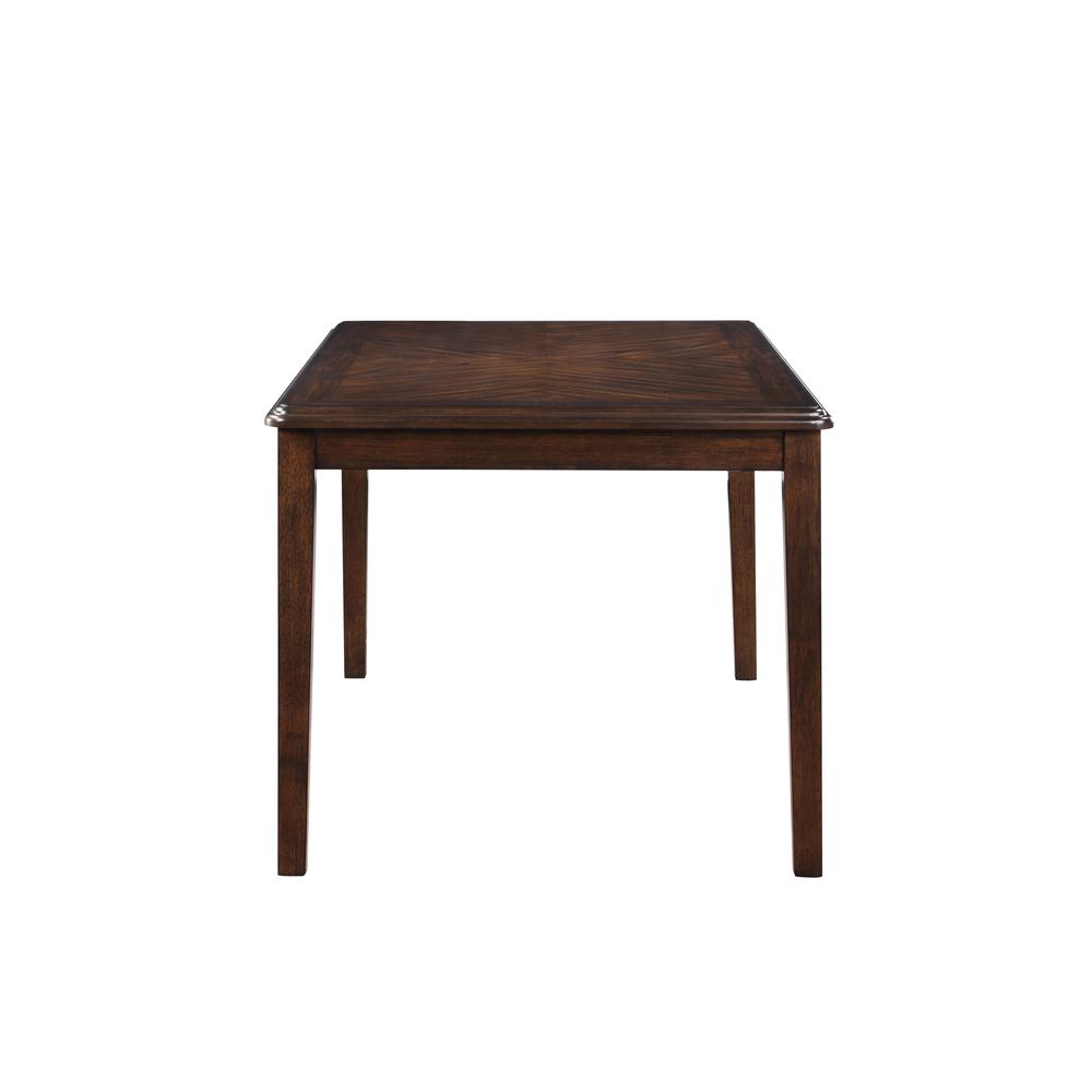 Gia 5-Piece 60" Wood Rectangular Dining Set with 4 Chairs in Cherry. Picture 9
