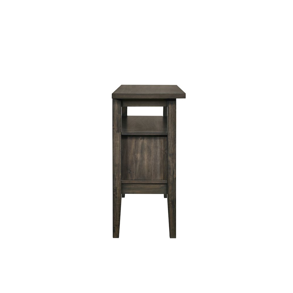 Gulliver Wood Server, Rustic Brown. Picture 5
