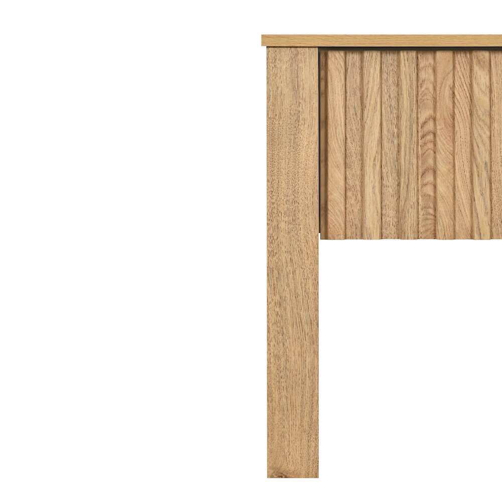 Thayer Wood 1-Drawer End Table in Natural/Beige. Picture 5