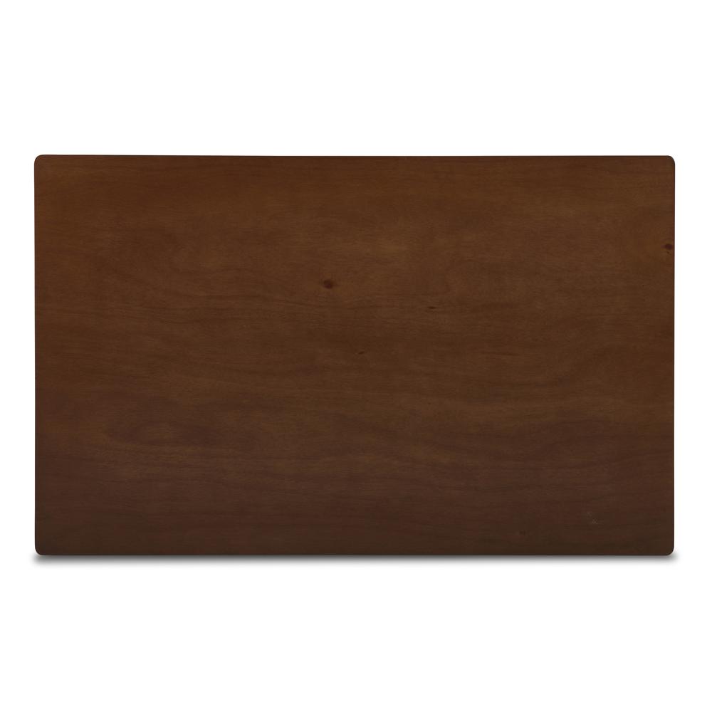 Furniture Morocco 5-Piece Mid-Century Wood Dining Set in Orange. Picture 8