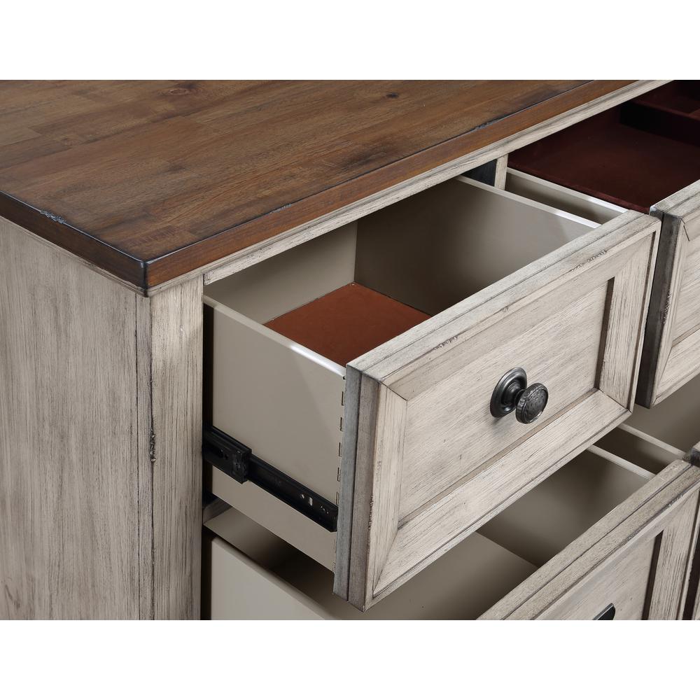 Mariana Dresser -Vintage Creme. Picture 7