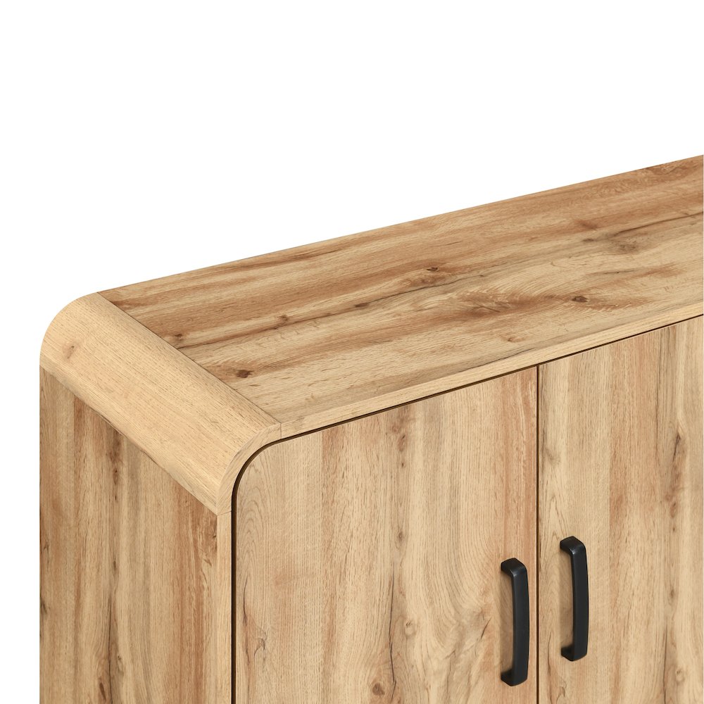 Rowan Wood Sideboard/TV Console in Natural/Beige. Picture 5