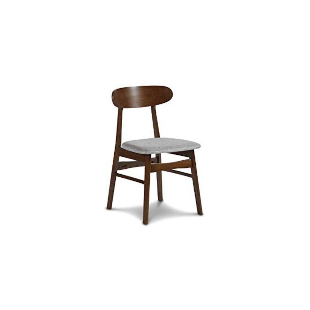 Morocco Light Gray Solid Wood Dining Chair (Set of 4). Picture 2