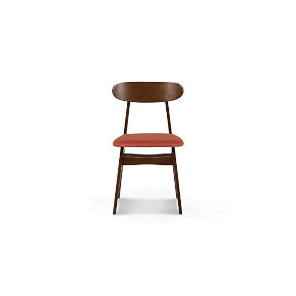 Morocco Orange Solid Wood Dining Chair (Set of 4). Picture 5