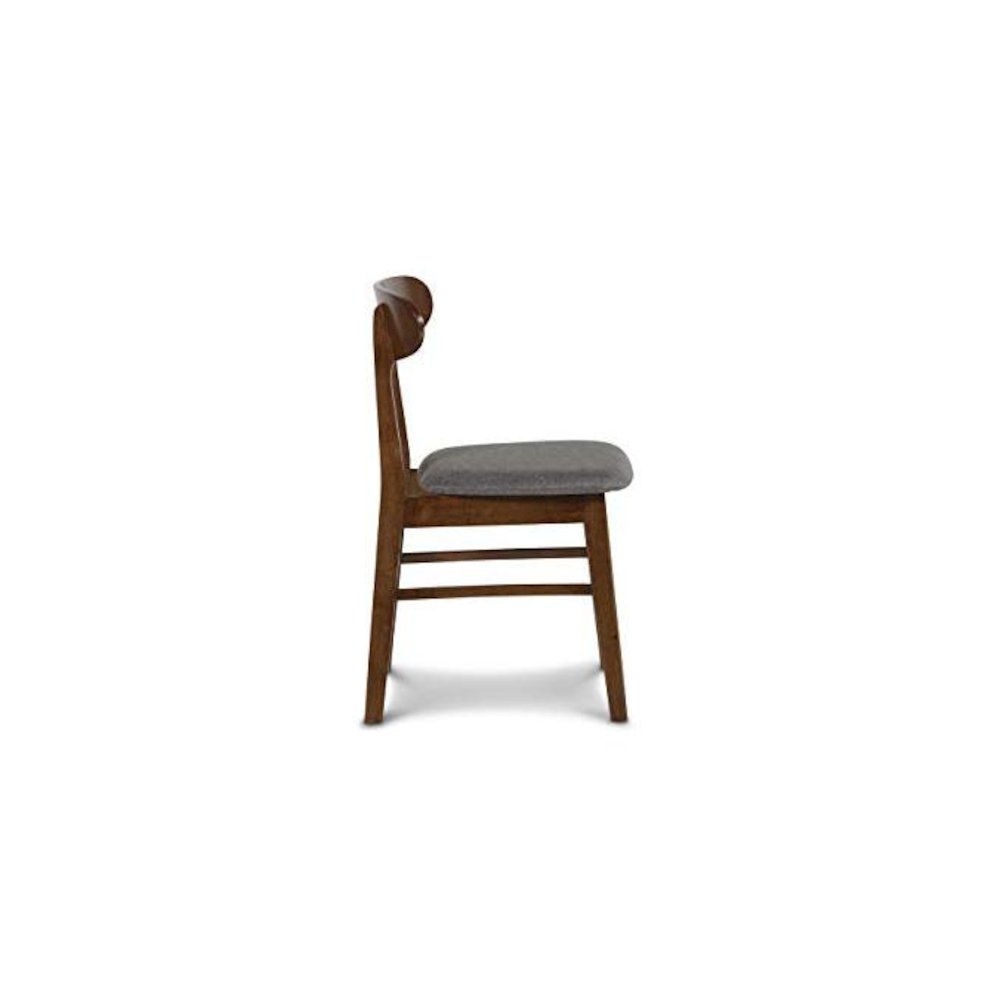 Morocco Dark Gray Solid Wood Dining Chair (Set of 4). Picture 4
