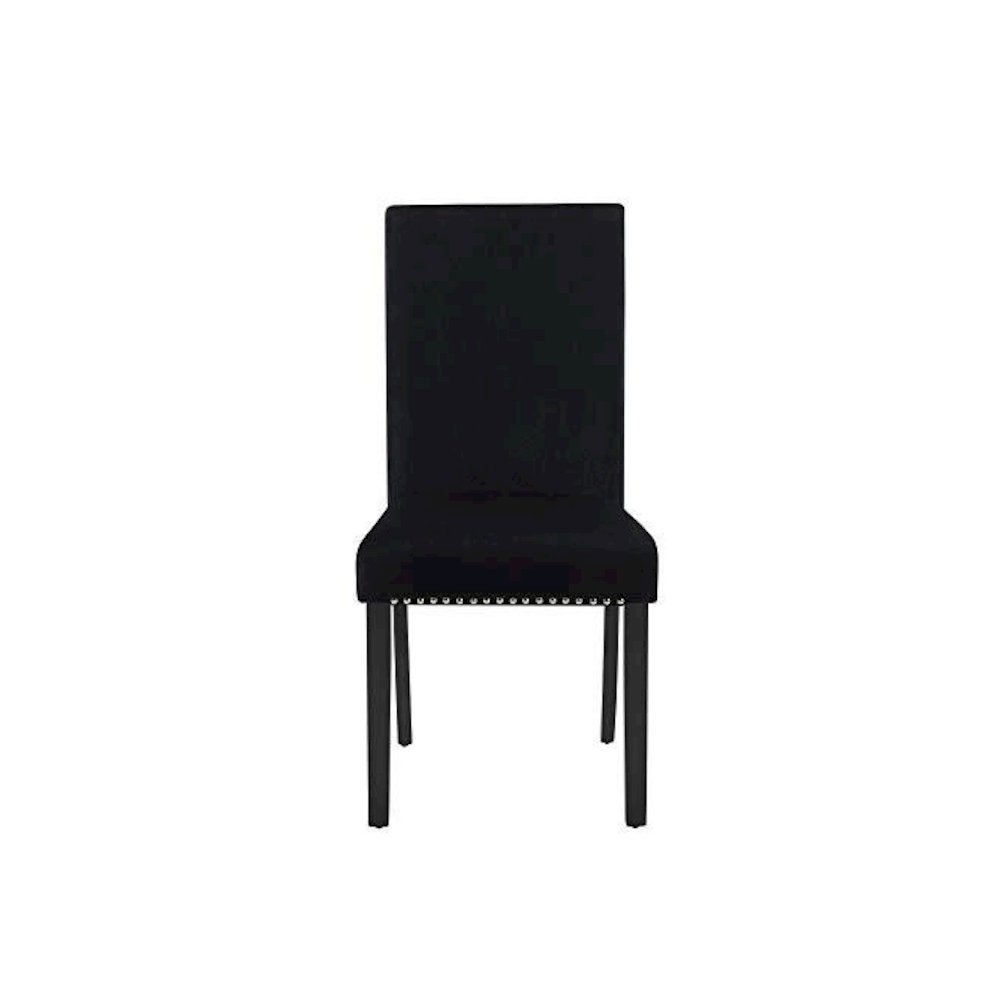 Celeste Black Wood Upholstered Dining Chair (Set of 4). Picture 4