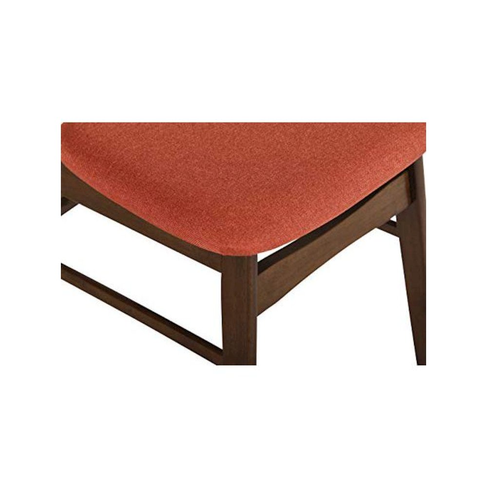 Morocco Orange Solid Wood Dining Chair (Set of 4). Picture 6