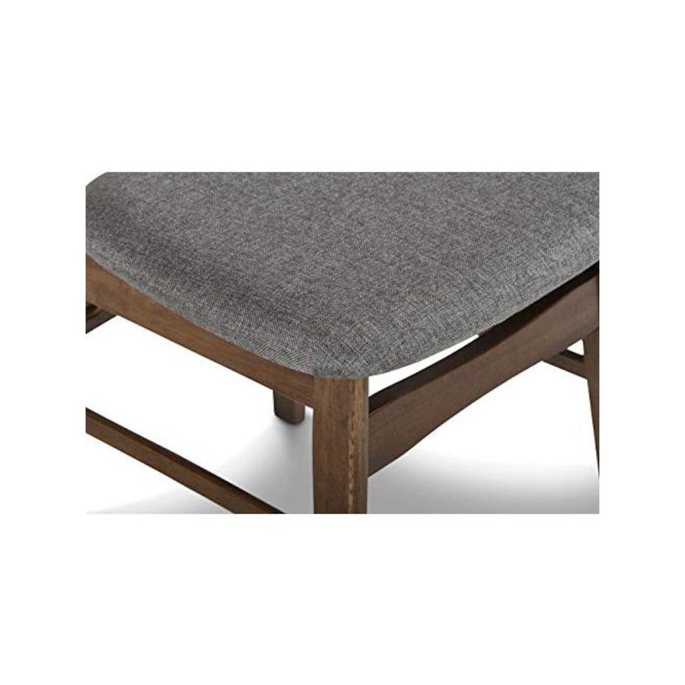 Morocco Dark Gray Solid Wood Dining Chair (Set of 4). Picture 6