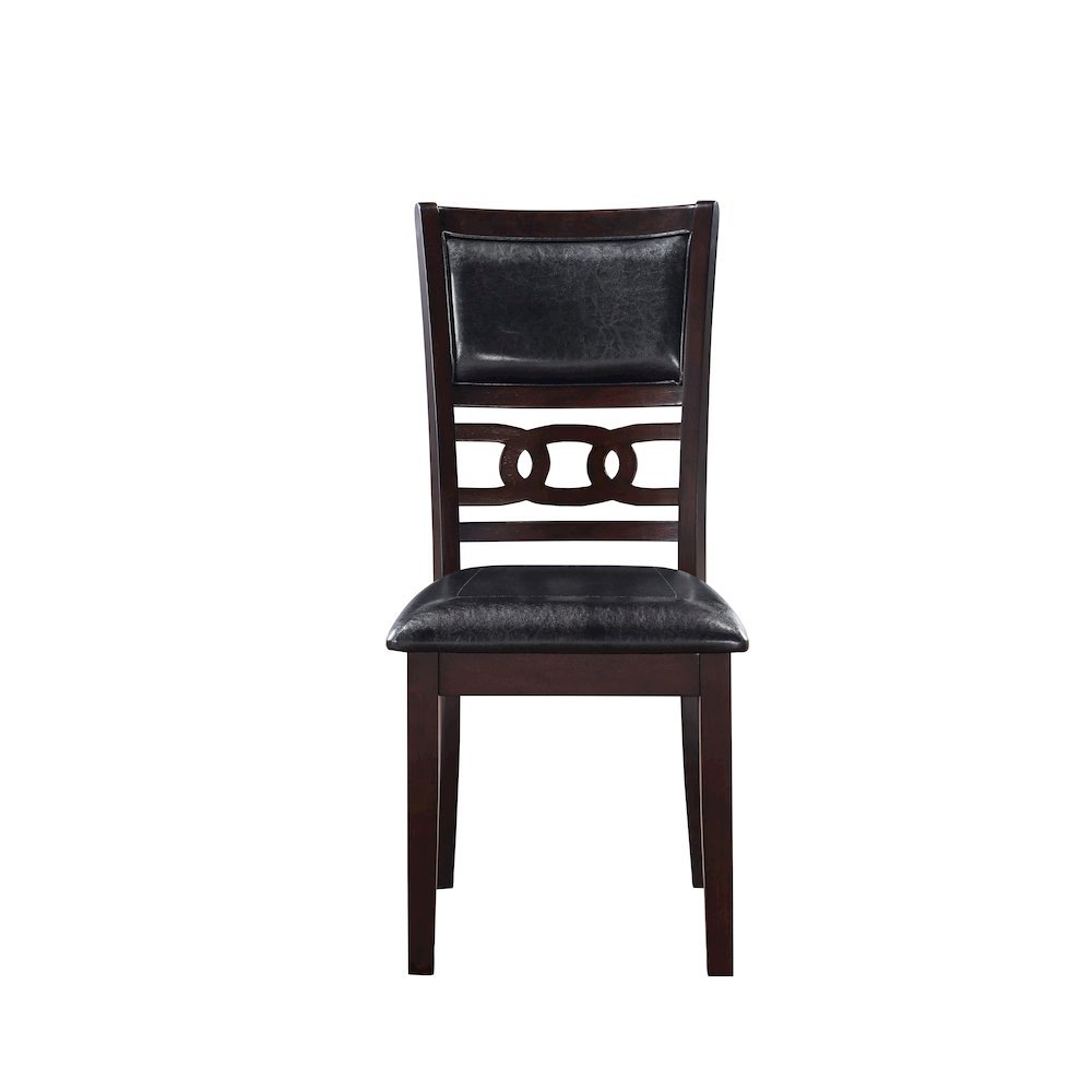 Brown Drop Leaf Table and Chairs Set, Compact Round Dining Table with 2 Chairs. Picture 5