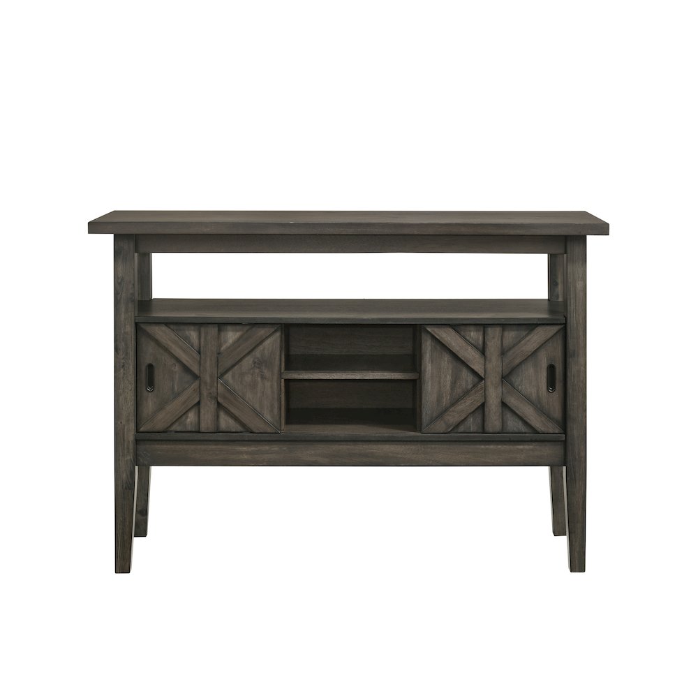 Gulliver Wood Server, Rustic Brown. Picture 4