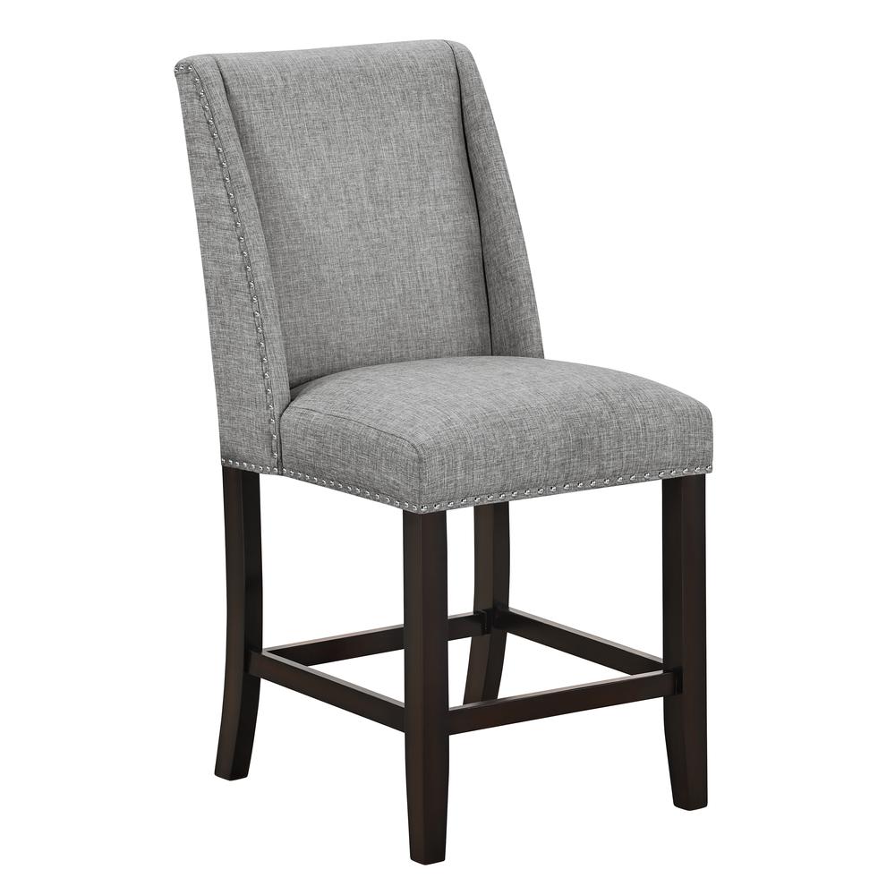 Faust Counter Chair (2 Per Carton)-Gray. Picture 2
