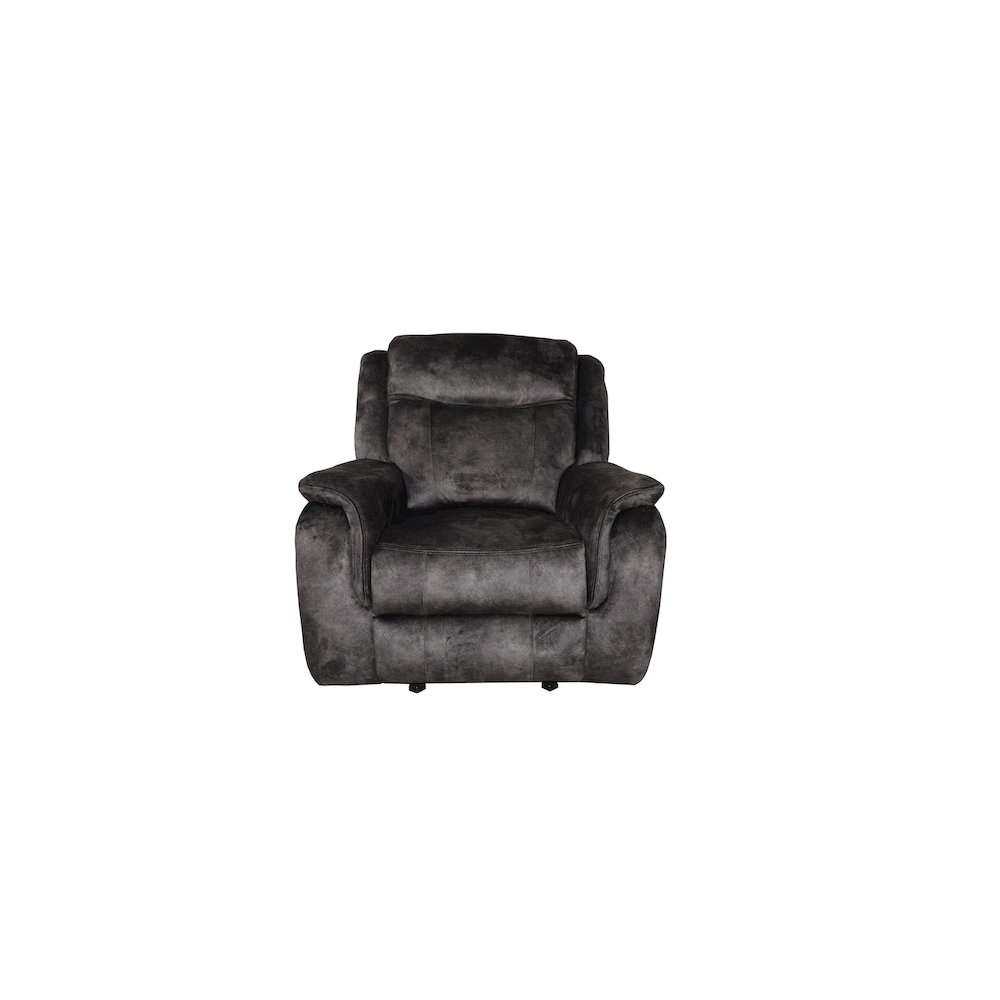 Park City 3-Piece Fabric Manual Living Room Set, Slate. Picture 3