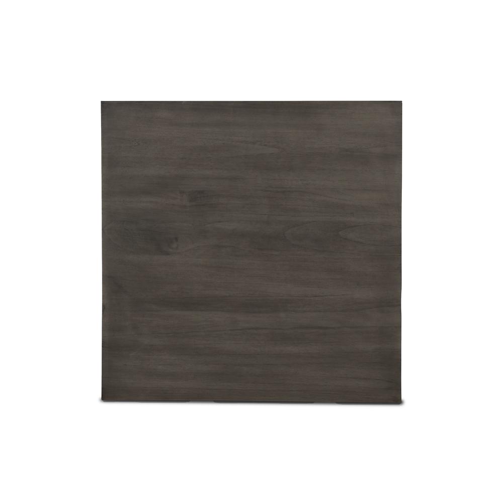 Furniture Gia Solid Wood Counter Table 2 Chairs in Gray. Picture 10