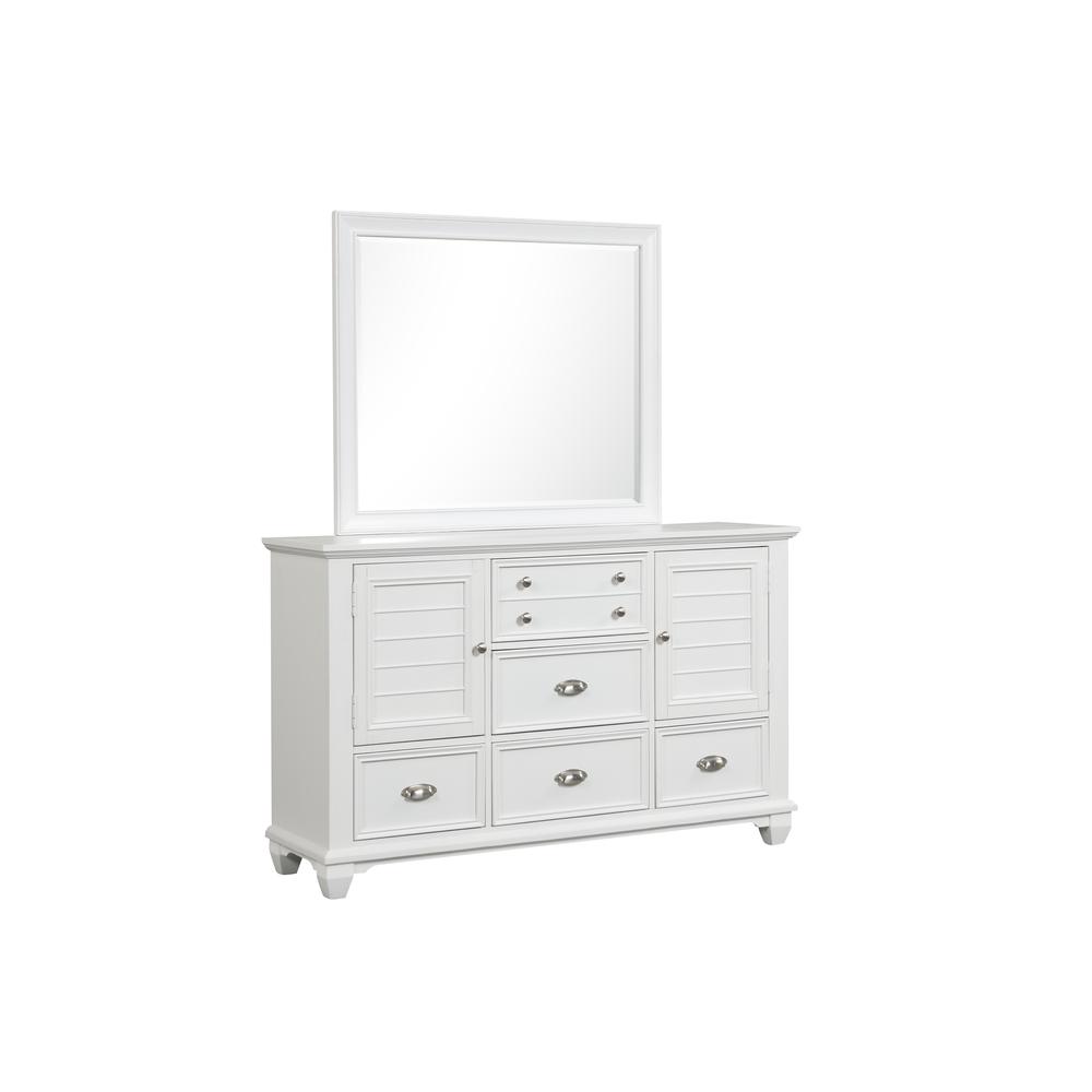 Jamestown Dresser- White. Picture 1