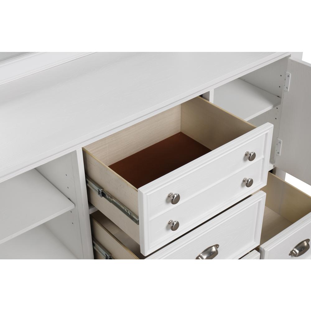 Jamestown Dresser- White. Picture 7
