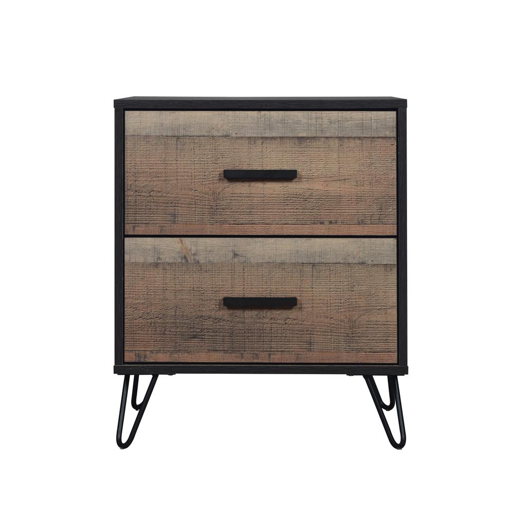 Elk River Nightstand- Rustic. Picture 2