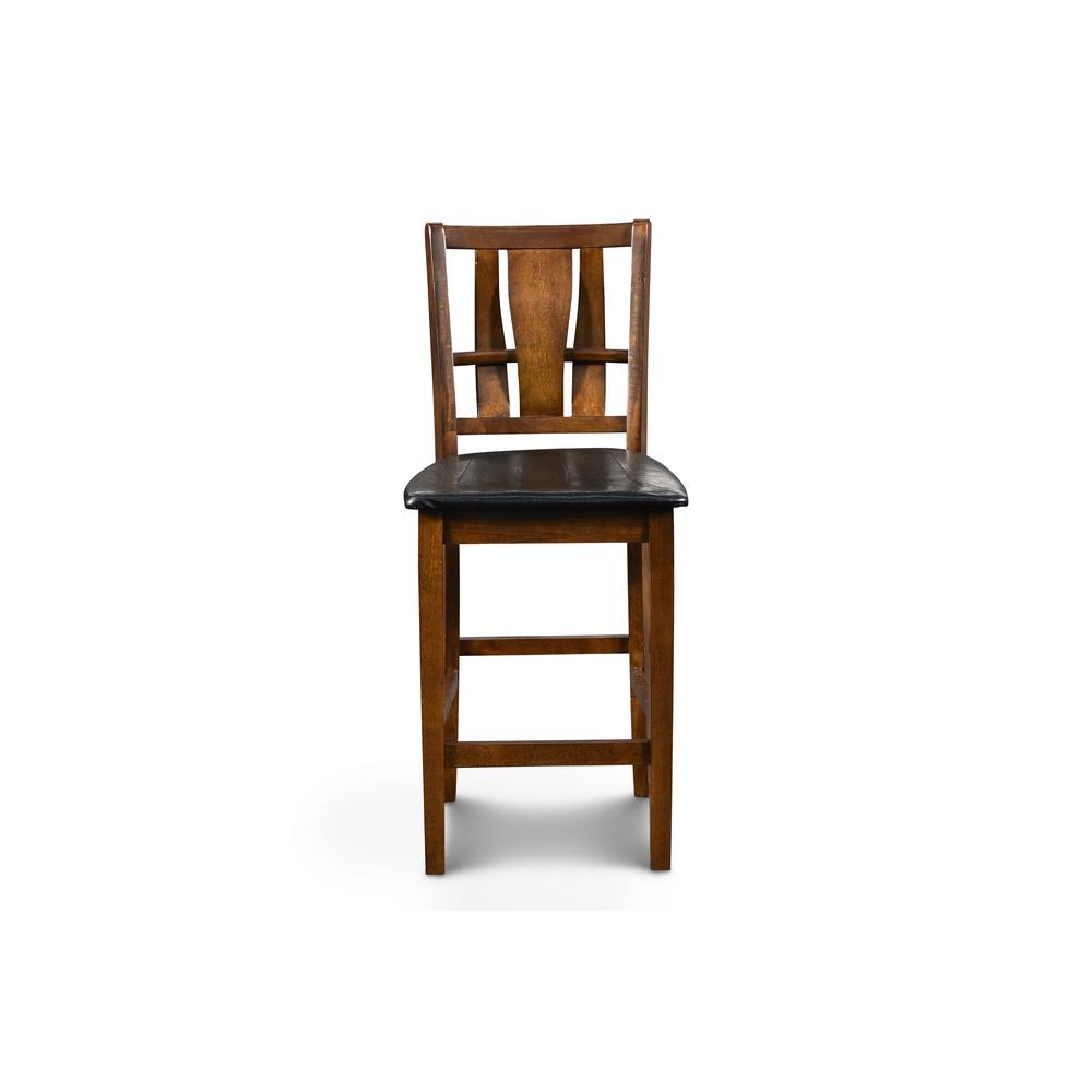 Furniture Dixon 5-Piece Counter Height Dining Set in Dark Espresso. Picture 8